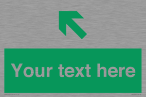 Custom Safe condition: Green Up left arrow